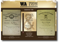 Whitehead & Aldrich Company Timeline